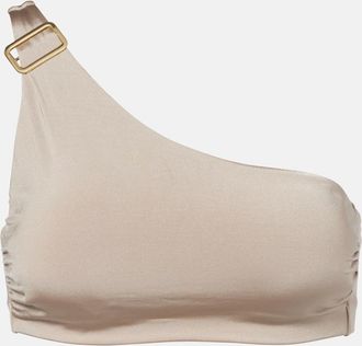 Max Mara Alisia one-shoulder bikini top