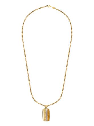 Nialaya Trinity-pendant necklace - Goud