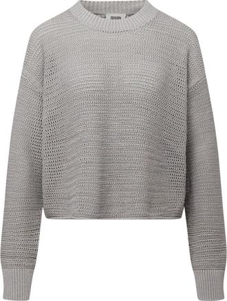 Drykorn Malese Pullover - Heren - Ronde hals truien - Grijs - XS - Katoen - Truien & Vesten