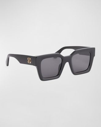 Off-white Jackson Square Acetate Sunglasses