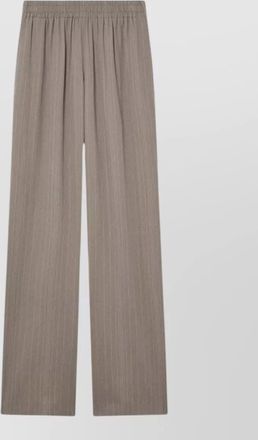 Golden Goose brittany wool viscose wide leg trousers