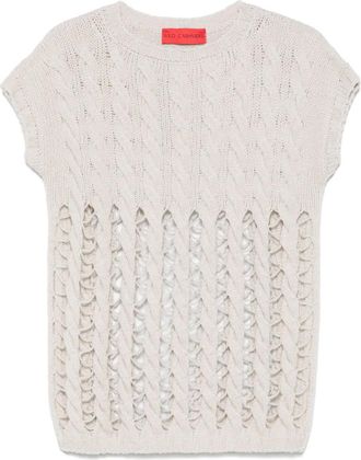 Wild Cashmere Top Licia - Toni neutri