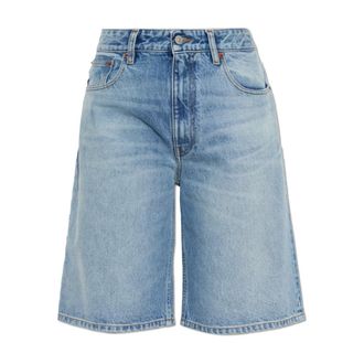 Maison Margiela Dames, Korte broeken, Blauw, Maat: W26 Denim