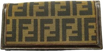 Fendi Pre-owned Portafoglio lungo (bi-fold) - - Pre-owned - Donna - Marrone - ONE SIZE