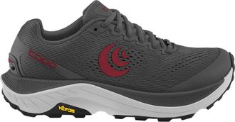 Topo Athletic Ultraventure 3 Trail Running Shoes in Grey/Red Men