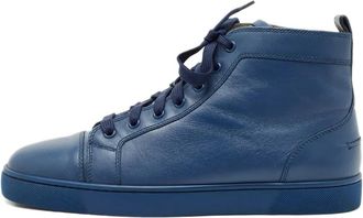 Christian Louboutin Sneakers in pelle - Blu