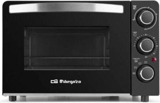 Orbegozo Orbegozo - Horno El&eacute;ctrico Hcc 5015, Capacidad 15 Litros, 1300 W, Negro