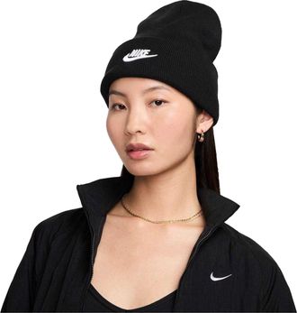 Nike NSW muts voor volwassenen (Zwart/Wit)