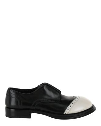 Ferragamo Festo Wingtip Derby Shoes - Wide Width