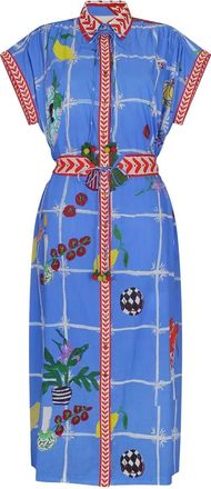 Carolina K Valerie dress - Blu