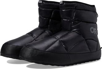 Outdoor Research Tundra Trax Booties Mens Slippers Black : MD (10-11) M, Polyester/Ripstop/Rubber