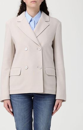 Max Mara Blazer doppiopetto Max Mara in misto cotone e viscosa