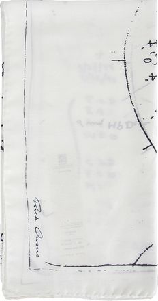 Rick Owens Temple Printed Astro Scarf