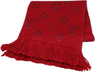 Louis Vuitton Pre-owned Scarves, female, Red, Size: ONE SIZE Pre-owned Stole