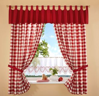 STICKEREIEN PLAUEN Scheibengardine »Durach1832« Stangendurchzug 1 Stk. tlg