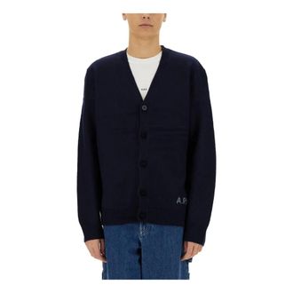 A.P.C. A.p.c., Uomo, Maglie, Blu, L, new