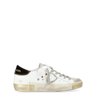 Philippe Model Sneakers, female, White, 4 UK, Low Woman Trainers Prsx Model