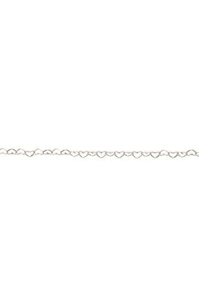Made by Mary Heart Chain Bracelet in Silver at Nordstrom, Size 8.5