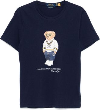 Polo Ralph Lauren Polo Bear-print T-shirt - Blue