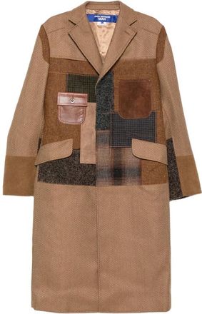 Junya Watanabe Patchwork Herringbone Coat