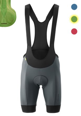 Gonso Fahrradhose GONSO SITIVO Bib M, Damen, Gr. 4XL, Normalgr&ouml;ssen, gr&uuml;n (hellgr&uuml;n), 65% Polyamid, 35% Elasthan, Hosen Fahrradhose, Herren Radhose, Radlerh