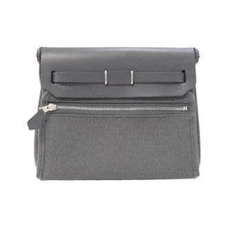 Herm&egrave;s Pre-owned Vintage Shoulder Bag - Dames - Pre-owned - Grijs - Maat: ONE Size