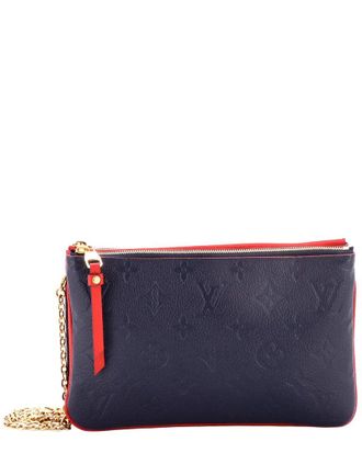 Louis Vuitton Double Zip Pochette Monogram Empreinte (Authentic Pre-Loved)