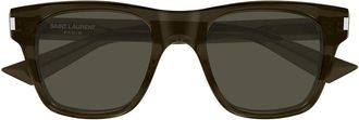 Saint Laurent Sunglasses Sl 875 004 Brown/Grey Men