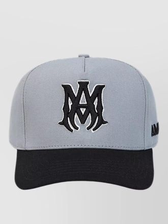 Amiri logo baseball cap two tone design