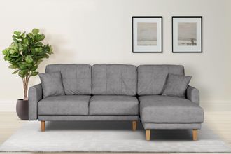 HOME AFFAIRE Ecksofa »TRIPLO optionale Schlafsofa mit Bettkasten, Masse B/T/H: 234/164/89 cm« L-Form wahlweise mit Bettfunktion - Liegefläche 132x210 cm
