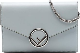 Fendi Pre-owned Fendi Leather F Is Fendi Envelope Wallet On Chain Ladies XZUFUH7IYXL0BY3G