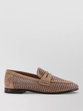 Brunello Cucinelli leather loafers