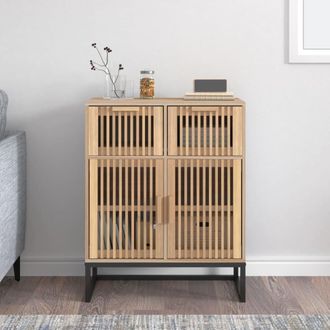 vidaXL Aparador De Madera Contrachapada 60x30x75 Cm Vidaxl