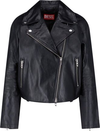 Diesel Giacca Biker In Pelle L-Unatic
