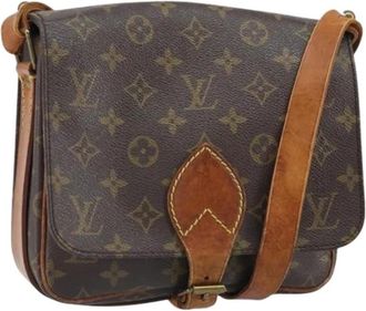 Louis Vuitton Pre-owned Cross Body Bags, female, Brown, Size: ONE SIZE Pre-owned Monogram Canvas Shoulder Bag