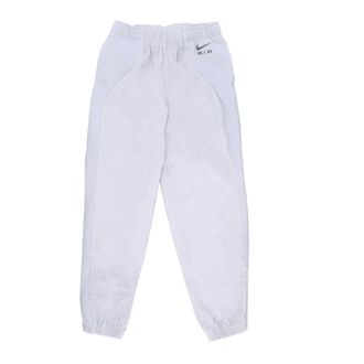 Nike High-waisted Corduroy Fleece Pants - Dames - Trainingsbroeken - Grijs - M - Katoen - Fitness
