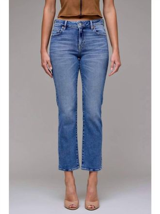 Hidden Jeans Mid Rise Cigarette Leg Denim Jeans In Medium Wash
