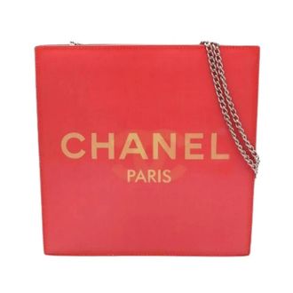 Chanel Borsa a spalla Chanel Pre-owned con logo Coco - - Pre-owned - Donna - Rosso - ONE SIZE