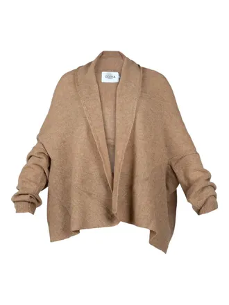 Gotha cashmere cardigan - women - Cashmere - L/XL - Neutrals