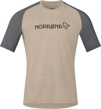 Norr&oslash;na Fj&oslash;r&aring; Equaliser Lightweight T-Shirt Funktionsshirt f&uuml;r Herren | beige