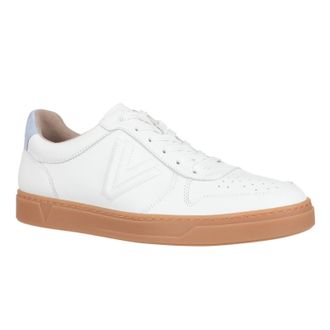 Vionic Lucas Court Leather Mens Fashion Trainers - White Skyway - Size:UK 10