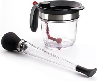 Cuisipro Fat Separator and 3-in-1 Baster Set, Roasting Essentials Set in Black at Nordstrom