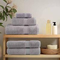 OEM Toallas De Mano Solund, Juego De 10, Color Gris, 15 X 21 Cm, 550 G/m&sup2; - Crezuo