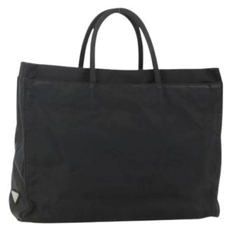 Prada Pre-owned Tote Bags, female, Black, Size: ONE SIZE Pre-owned Vintage Tote Bag
