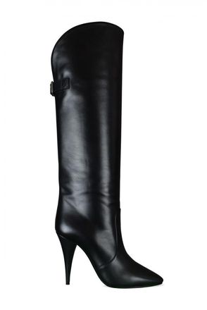 Saint Laurent Laarzen Harper Zwart