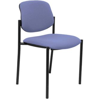 Piqueras y Crespo Silla Fija Styl Bali Azul Claro Chasis Negro