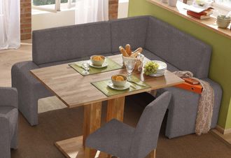 HOME AFFAIRE Eckbank »Bologna« in 2 Grössen (langer Schenkel 180 oder 200 cm), verschiedene Qualitäten