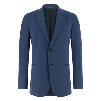 Boggi Milano Heren, Jassen, Blauw, Maat: 3XL Nylon