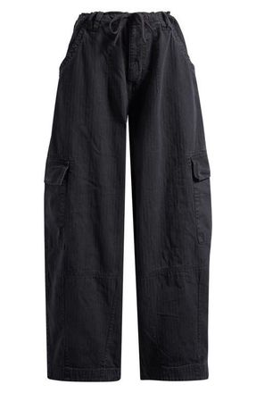 BDG Baggy Boi Cargo Pants in Black at Nordstrom, Size X-Small