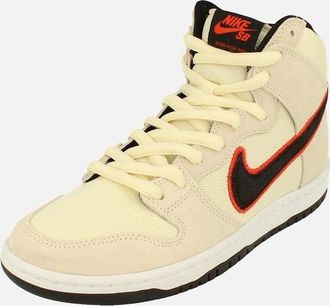 Nike Mens Nike Sb Dunk High Pro PRM Mens Trainers DO9394 100 - Cream - Size: 9